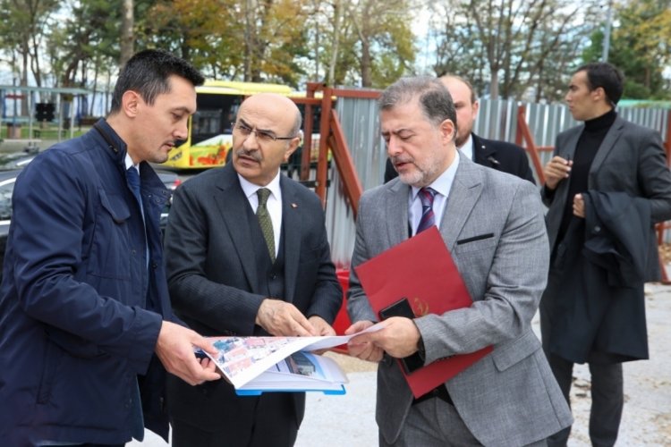 Bursa Valisi Demirtaş, Memleket Hastanesi'ni yerinde inceledi