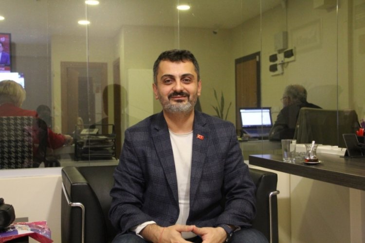 AK Parti Mudanya Belediye Başkan aday adayı Bursada Bug&uuml;n'&uuml; ziyaret etti