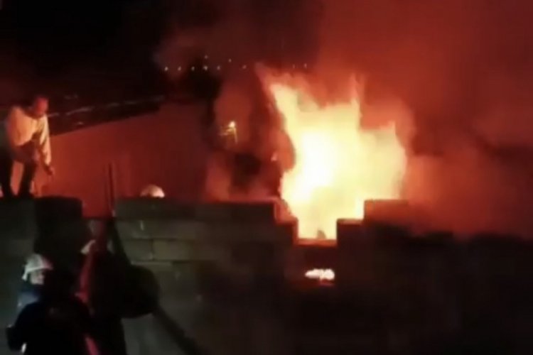 Hakkari'de evin kalorifer kazanında yangın &ccedil;ıktı!