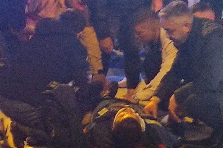 Denizli'de bisikletli s&uuml;r&uuml;c&uuml;ye &ccedil;arpan ambulans şof&ouml;r&uuml; ağladı