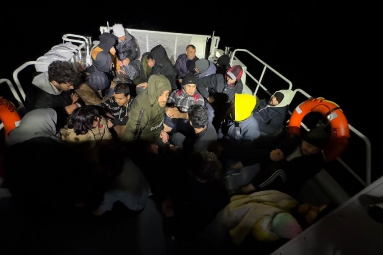 Muğla'da 34 d&uuml;zensiz g&ouml;&ccedil;men yakalandı