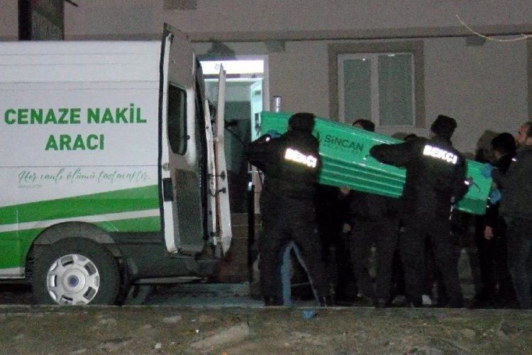 Ankara'da komşularının katlettiği 5 kişinin cenazeleri Adli Tıp Kurumu'ndan alındı