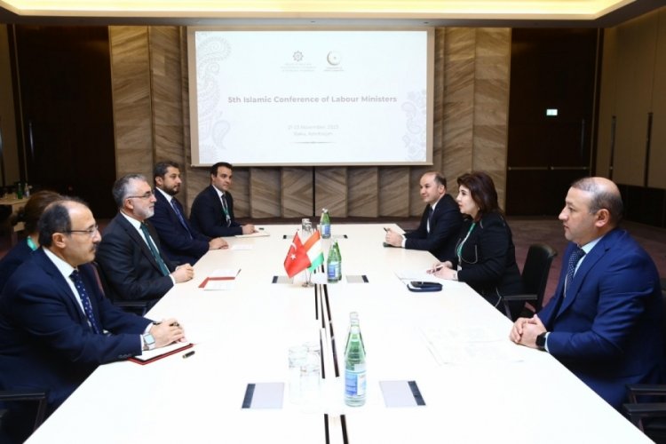 Bakan Işıkhan, Tacikistanlı mevkidaşı Kenja ile g&ouml;r&uuml;şt&uuml;