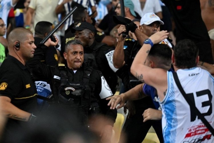 Lionel Messi'den Brezilya polisine tepki!