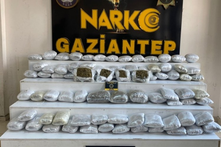 Gaziantep'te uyuşturucu operasyonu! 1 tutuklu