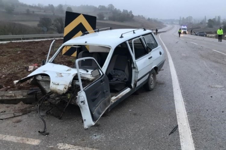 Bilecik-Bursa&nbsp;karayolunda kaza! 5 yaralı