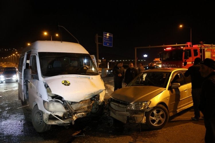 Elazığ'da trafik kazasında 5 kişi yaralandı