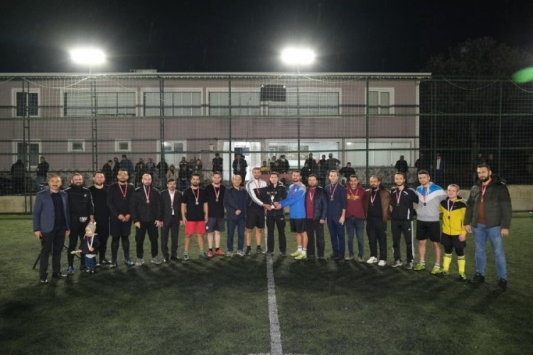 Orhaneli'nde futbol ş&ouml;leninde şampiyon belli oldu