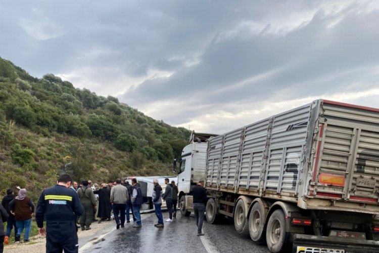 Bursa'da feci kaza! Yaralılar var