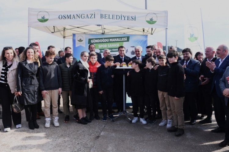 Bursa'da Osmangazi'ye bir spor tesisi daha kazandırılıyor