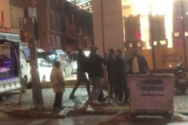 Bursa'da pazarcıların yer kavgası!