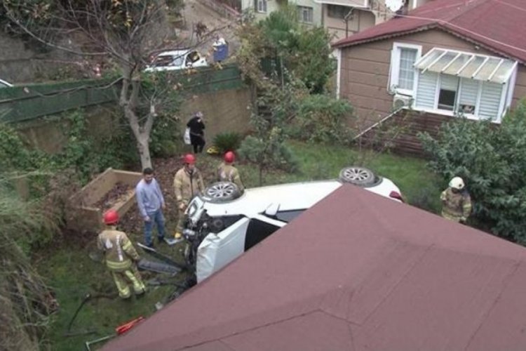 4 metreden aracıyla u&ccedil;tu: Yine &ouml;lmedik, &ccedil;ok ş&uuml;k&uuml;r