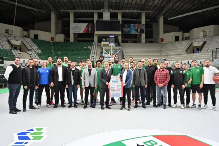 Başkan Aktaş'tan Bursaspor'a moral ziyareti