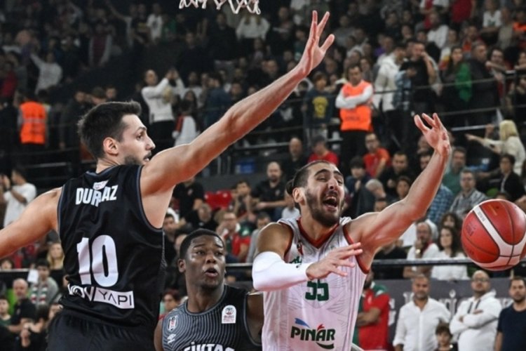 Karşıyaka, Beşiktaş'ı mağlup etti