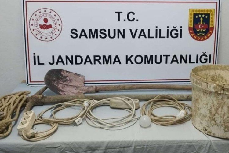 Samsun'da define arayan baba ve oğluna su&ccedil;&uuml;st&uuml;