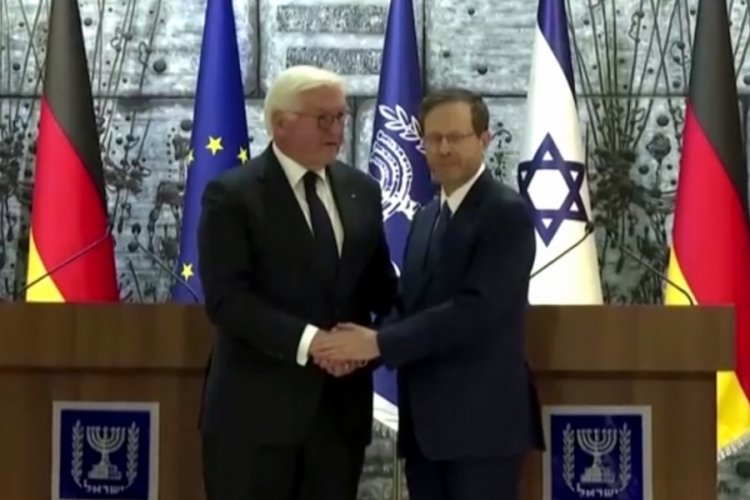 Almanya Cumhurbaşkanı Steinmeier, İsrail'e desteğini yineledi