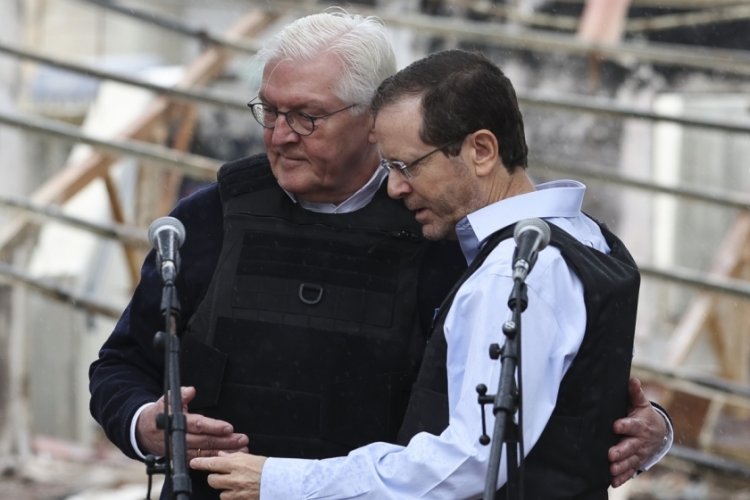 Almanya Cumhurbaşkanı Steinmeier İsrail'de