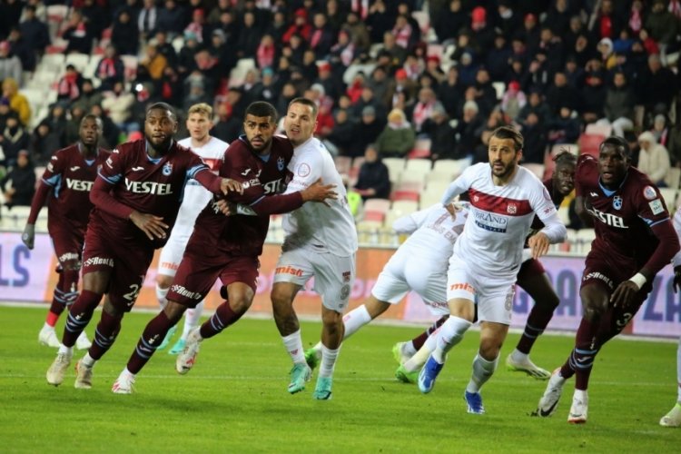 Sivasspor, Trabzonspor berabere kaldı