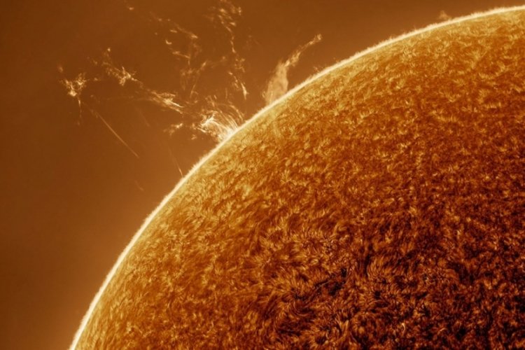 T&uuml;rk astrofotoğraf&ccedil;ı G&uuml;neş fotoğrafı ile &ouml;d&uuml;l kazandı!