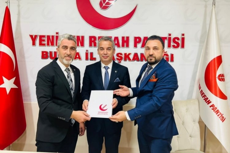 Bursa'da YRP'li Hüseyin Acar Orhaneli Belediye Başkan Aday Adayı