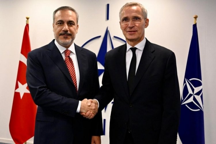 Bakan Fidan, NATO Genel Sekreteri Stoltenberg ile g&ouml;r&uuml;şt&uuml;