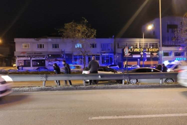 Bursa Kent meydanında kaza