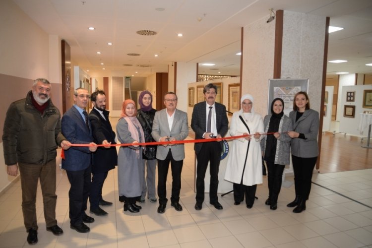 Bursa'da Geleneksel T&uuml;rk Sanatları &ouml;ğrencilerinin eserleri sergileniyor
