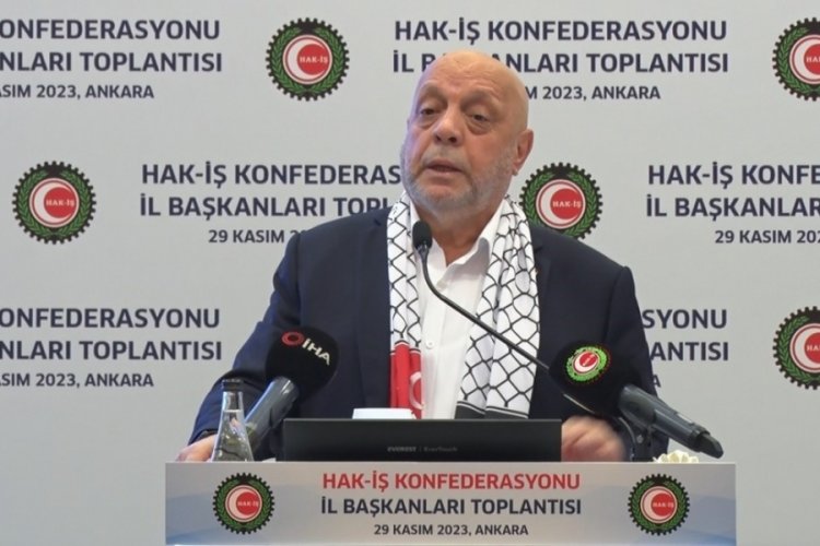 Mahmut Arslan: Hak-İş olarak Asgari &Uuml;cret Tespit Komisyonu'nun yapısına itirazımız var