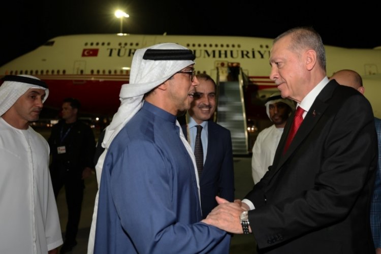 Cumhurbaşkanı Erdoğan BAE'de