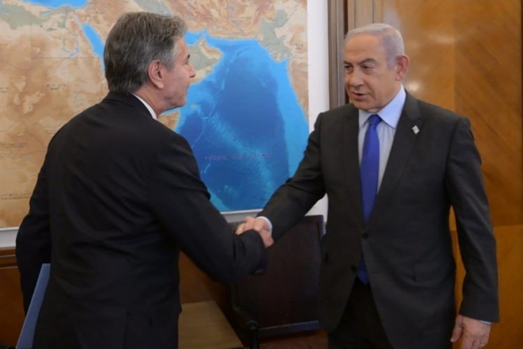 Blinken'dan Netanyahu'ya "sivillerin korunması" &ccedil;ağrısı