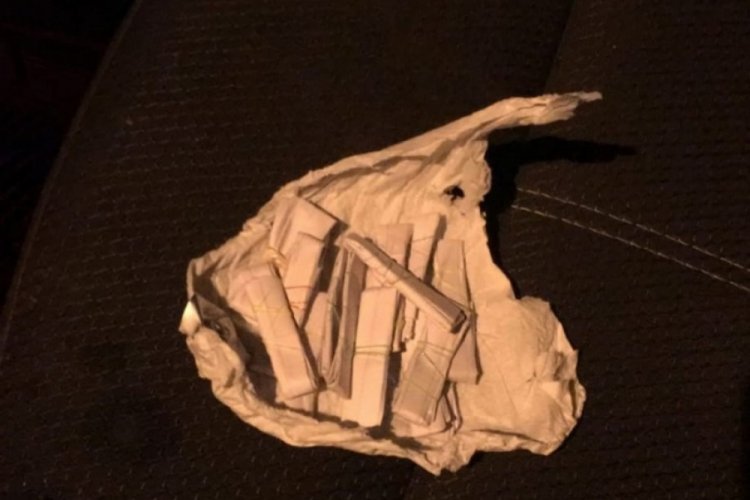 Tekirdağ'da ş&uuml;pheli ara&ccedil;tan uyuşturucu &ccedil;ıktı