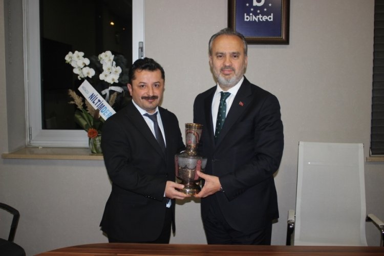 NİLTİMDER'den Başkan Aktaş'a ziyaret