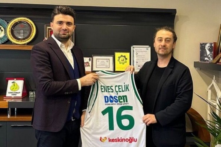 Başkan Sezgin'den Enes &Ccedil;elik'e ziyaret