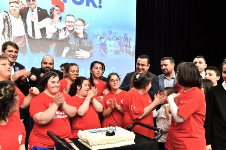 3 Aralık Engelliler g&uuml;n&uuml; Bursa Mustafakemalpaşa'da unutulmadı
