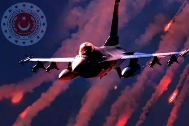Irak'ın kuzeyine ger&ccedil;ekleştirilen hava harekatında 16 hedef imha edildi