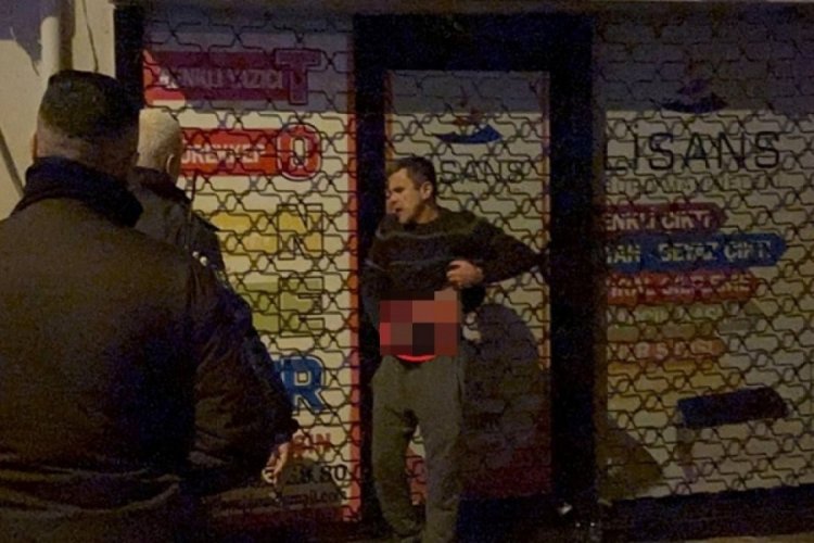 Bursa'da 25 yıl &ouml;nceki eşini &ouml;zledi, ekipler 1 saat dil d&ouml;kt&uuml;