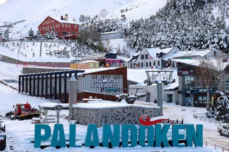 Paland&ouml;ken bu yıl kayak sezonuna erken başladı