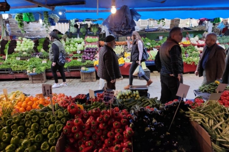 Bursa'da lodos pazar tezgahlarını vurdu!