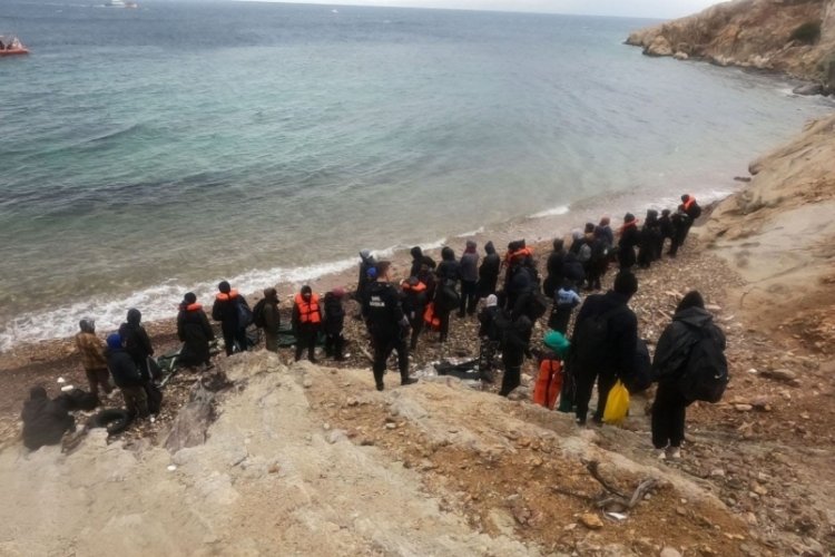 Balıkesir'de 81 g&ouml;&ccedil;men kurtarıldı