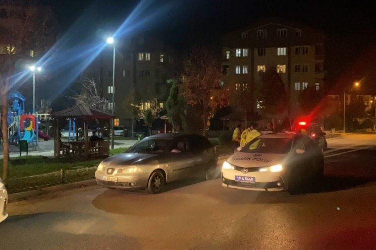 &Ccedil;orum'da "Dur" ihtarına uymayan adam: Arabamda yumurta var!