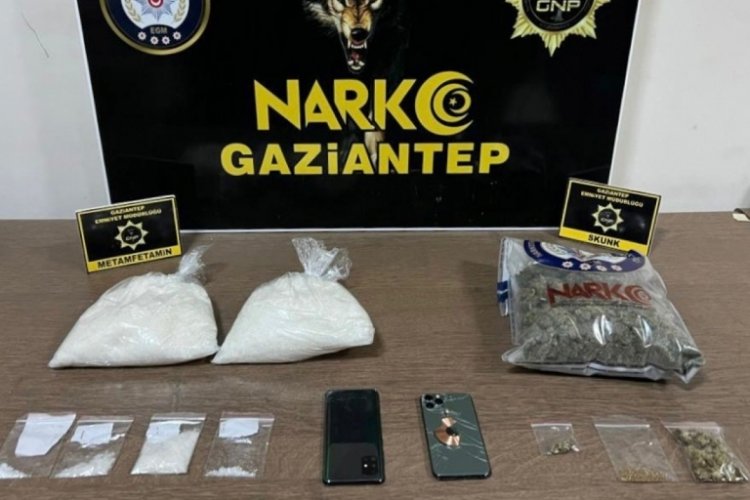 Gaziantep'te uyuşturucu ile m&uuml;cadelede b&uuml;y&uuml;k başarı