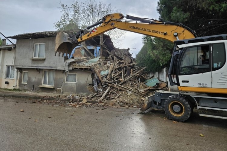 Bursa'da mahallelerin &ccedil;ehresini değiştiren yıkım