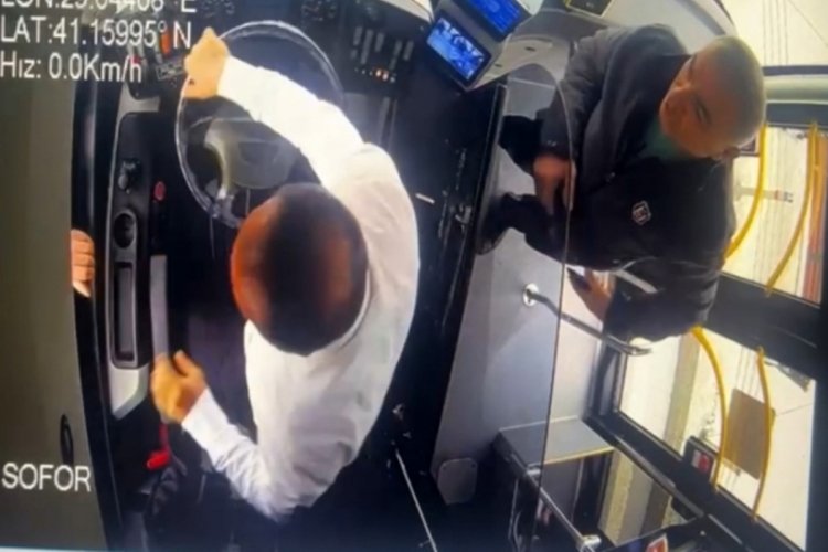 İstanbul'da İETT şof&ouml;r&uuml;ne yumruklu saldırı!
