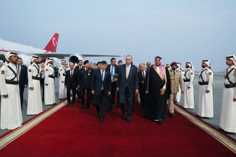 Cumhurbaşkanı Erdoğan, Katar'da