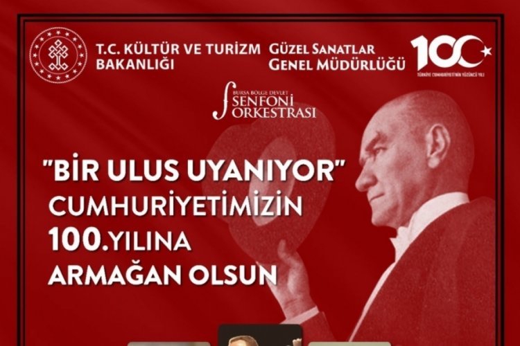 BBDSO'dan "Bir Ulus Uyanıyor" konseri