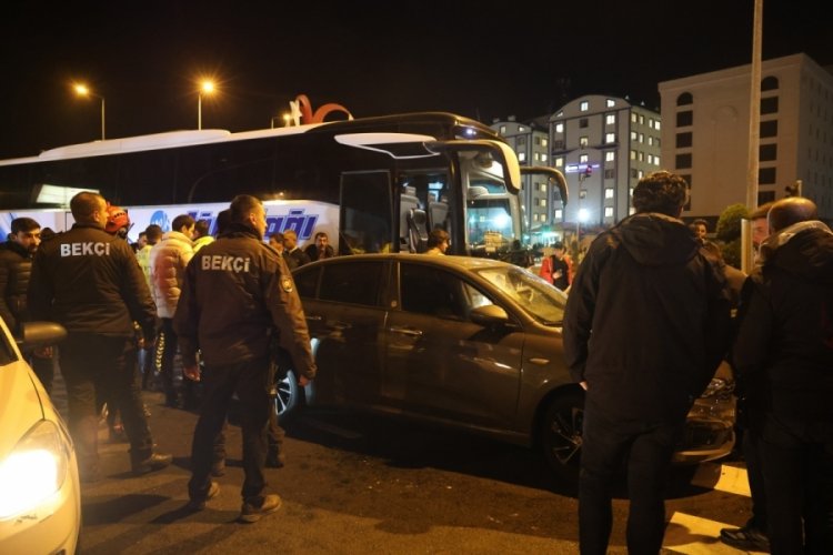 Nevşehir'de kırmızı ışık ihlali kazaya neden oldu!