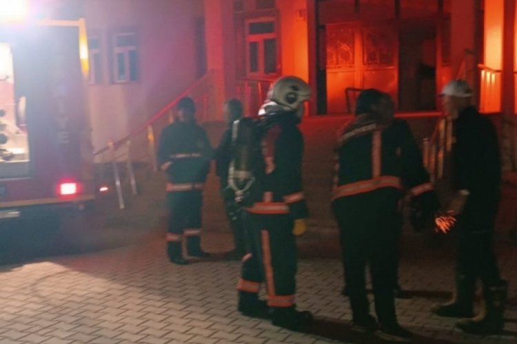 Hakkari'de &ouml;ğrenci yurdunda yangın &ccedil;ıktı