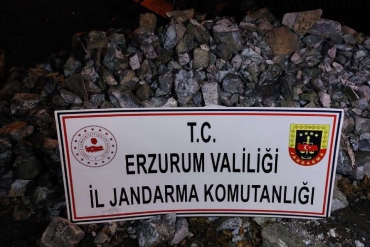 Erzurum'da maden operasyonu!