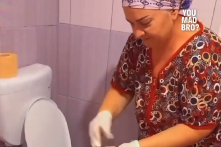 Yufkayı tuvaletin taharet musluğunda ıslatarak yapıştırdı