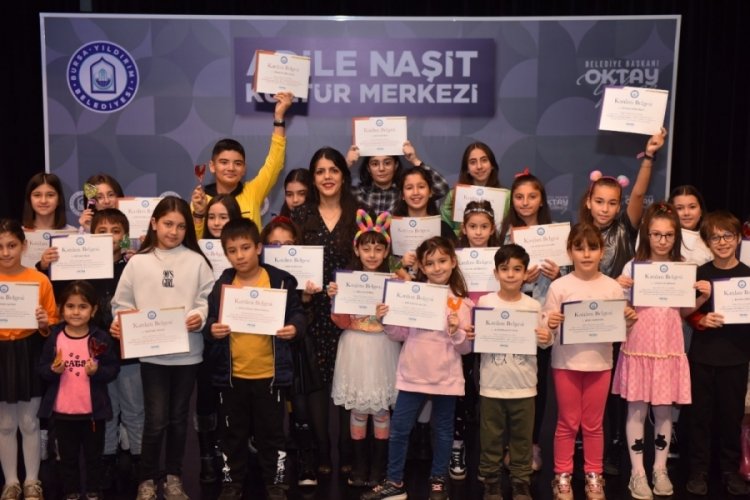 Yıldırım sanat kursları mezunlarını verdi